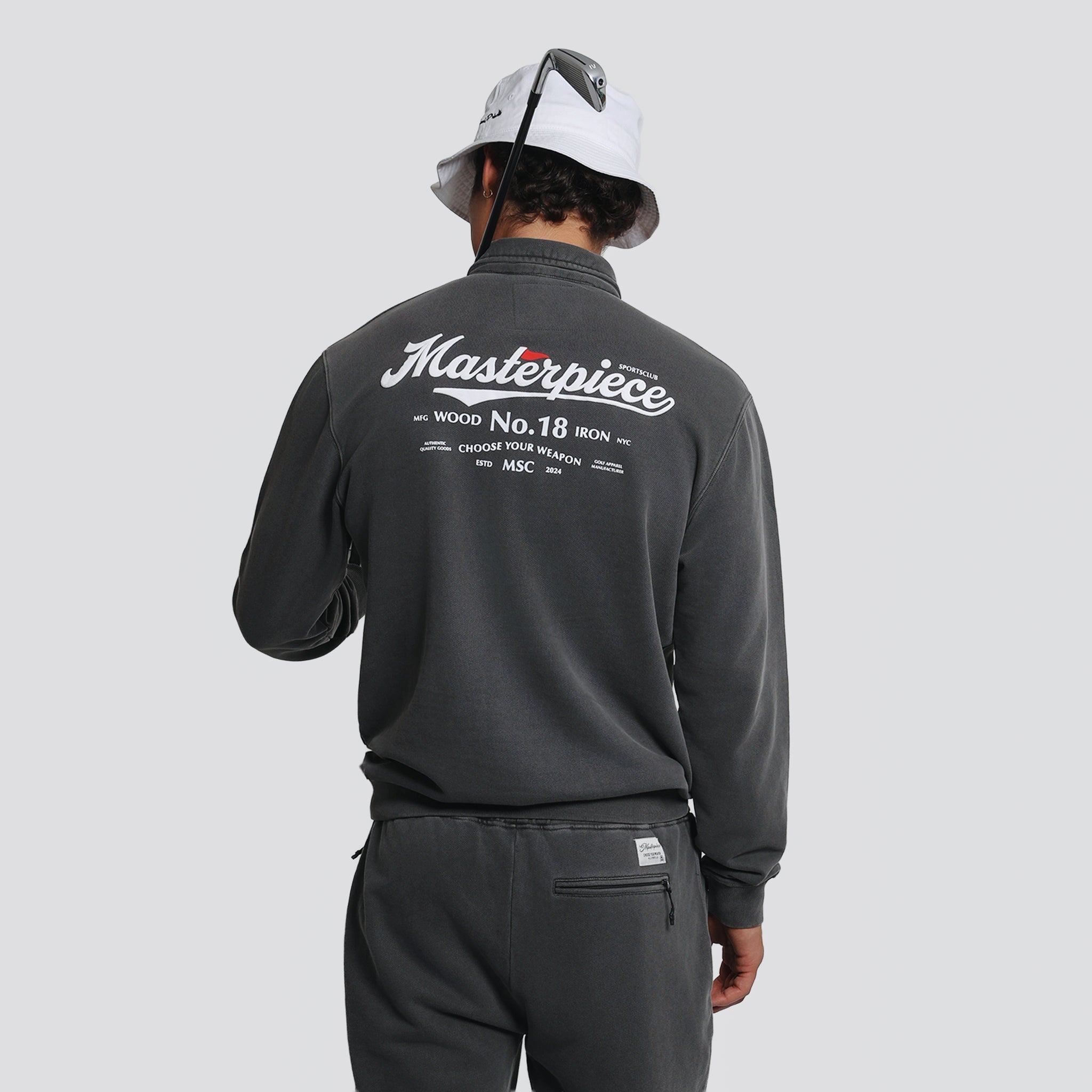 Clubhouse Quarter Zip - Masterpiece Sports Club
