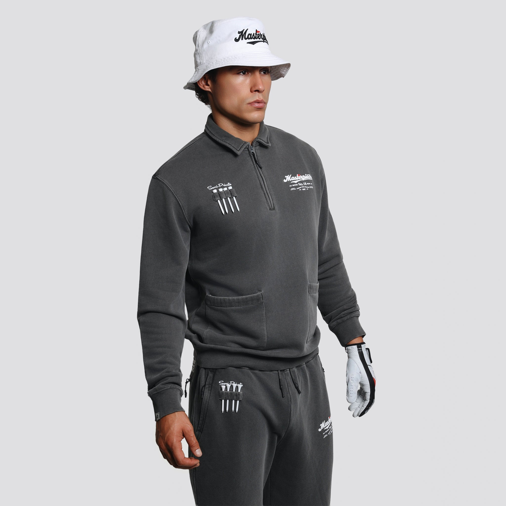Clubhouse Quarter Zip - Masterpiece Sports Club