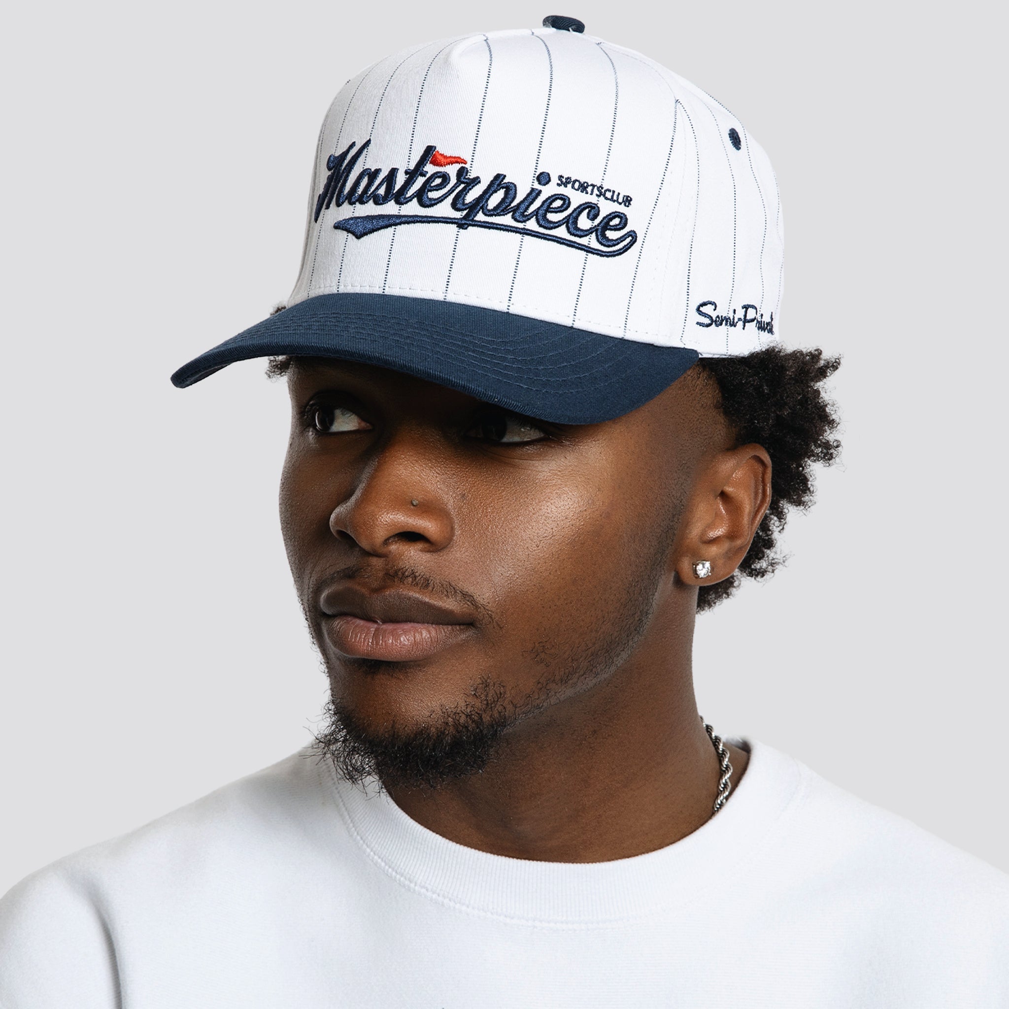 Pinstripe Cap - Masterpiece Sports Club