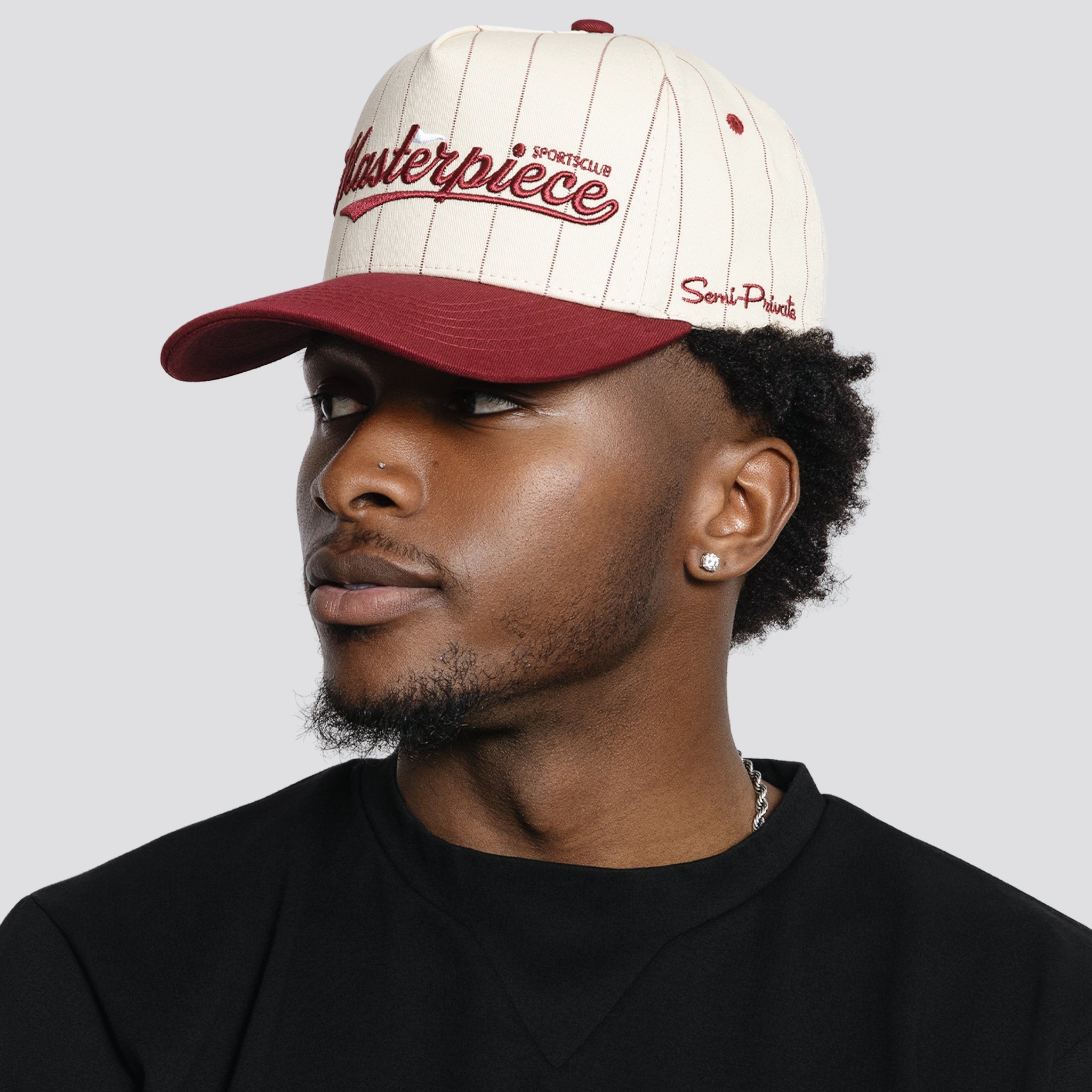 Pinstripe Cap - Masterpiece Sports Club